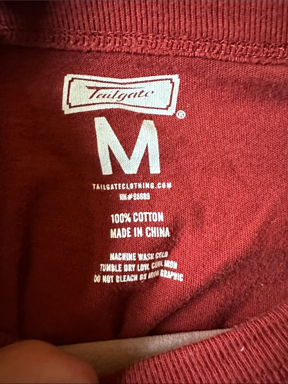 Tailgate..Set of 3 Graphic Philly Tees - Maroon, Light Blue, Heather Gray - Picture 4 of 9